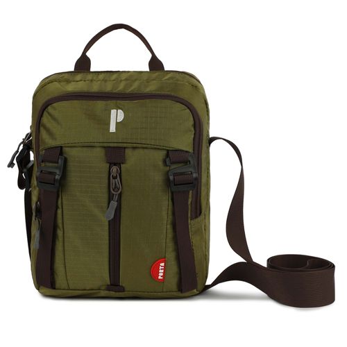 BOLSO ANDES VERDE/MARRON