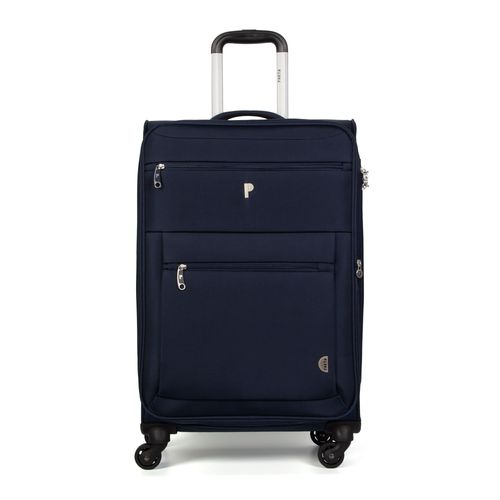 MALETA TELA DEVERON 24" AZUL OSCURO
