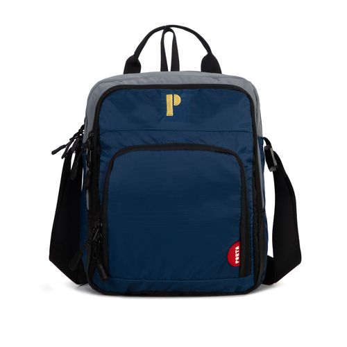 BOLSO APOLO AZUL/PLOMO