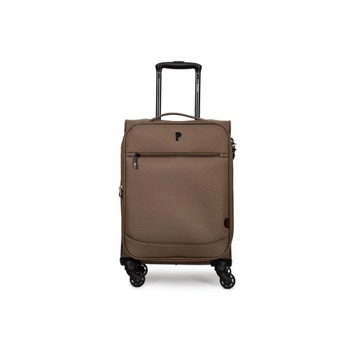 MALETA TELA GENOVIA 18" MARRON