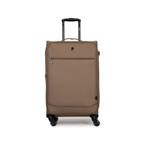 MALETA TELA GENOVIA 24" MARRON