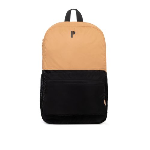 MOCHILA ORVIETO BEIGE/NEGRO