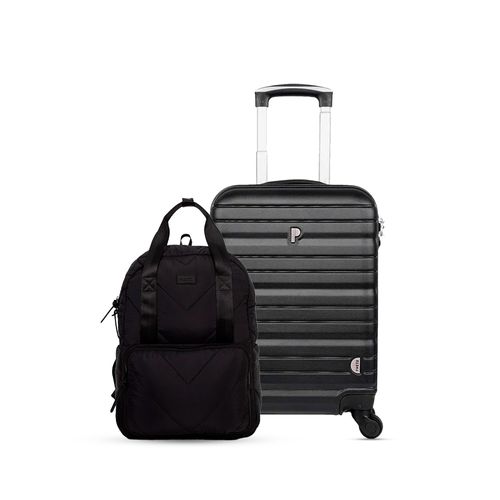 MOCHILA POSH NEGRO + MALETA PREZZI 18" NEGRO