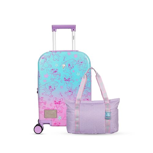 MALETA ORLEANS 18" STITCH GRADIENT + BOLSO GRANDE ANGELINA STITCH & ANGEL
