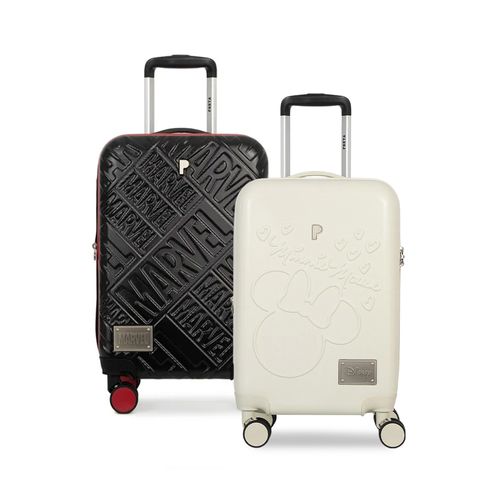 MALETA INDIGO 18" MARVEL LOGO + MALETA VARENNA 18" MINNIE MOOD