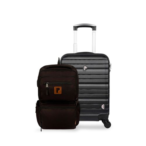 MALETA PREZZI 18" NEGRO +MOCHILA PANINI NEGRO