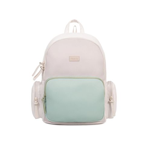 MOCHILA MODA SPEARS NUDE/VERDE