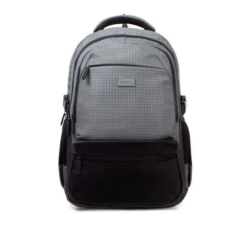 MOCHILA SEBAS GRIS/NEGRO