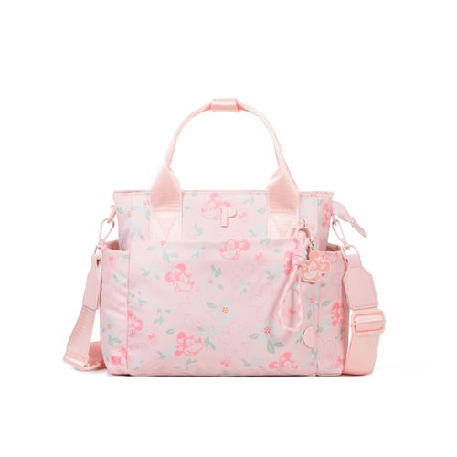 BOLSO GRANDE KEYLA MINNIE PINK FLOWERS